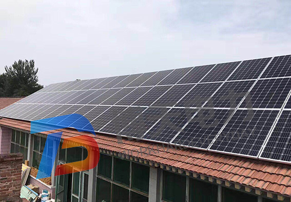 居民住宅光伏安裝完畢